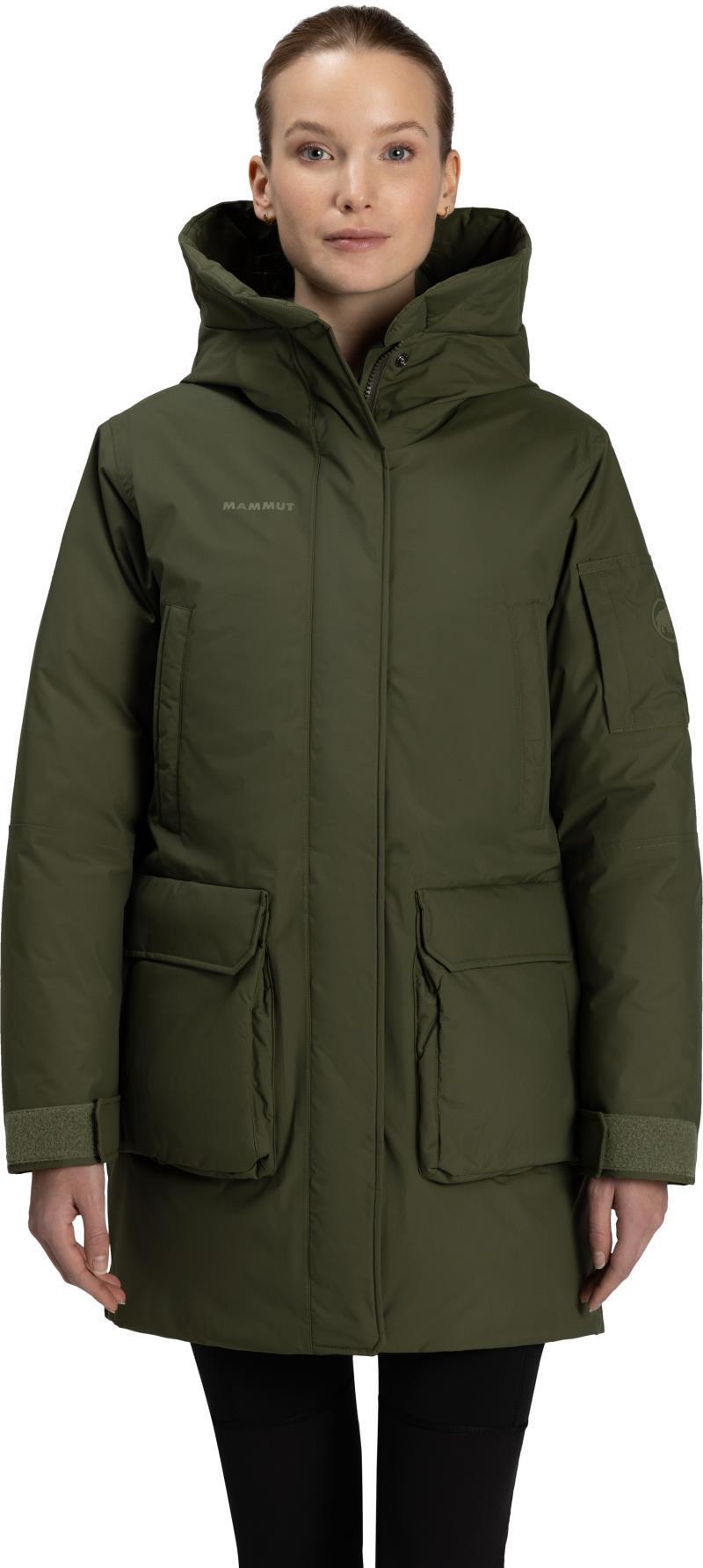 Floeberg HS Thermo Hooded Coat - Womens - dark marsh 1
