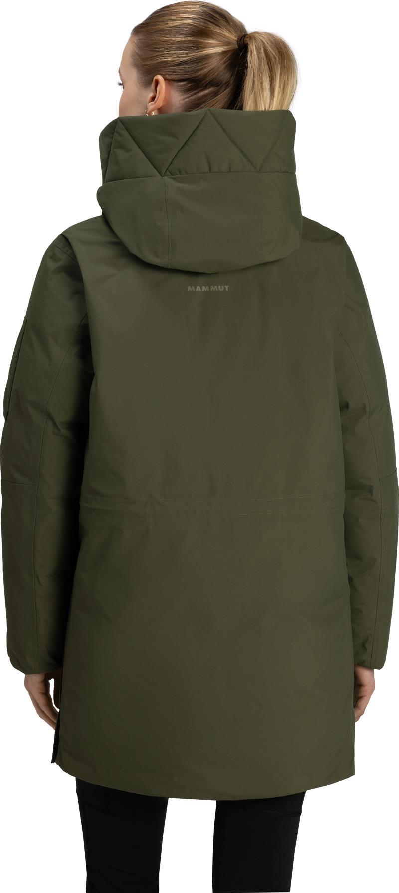 Floeberg HS Thermo Hooded Coat - Womens - dark marsh 1