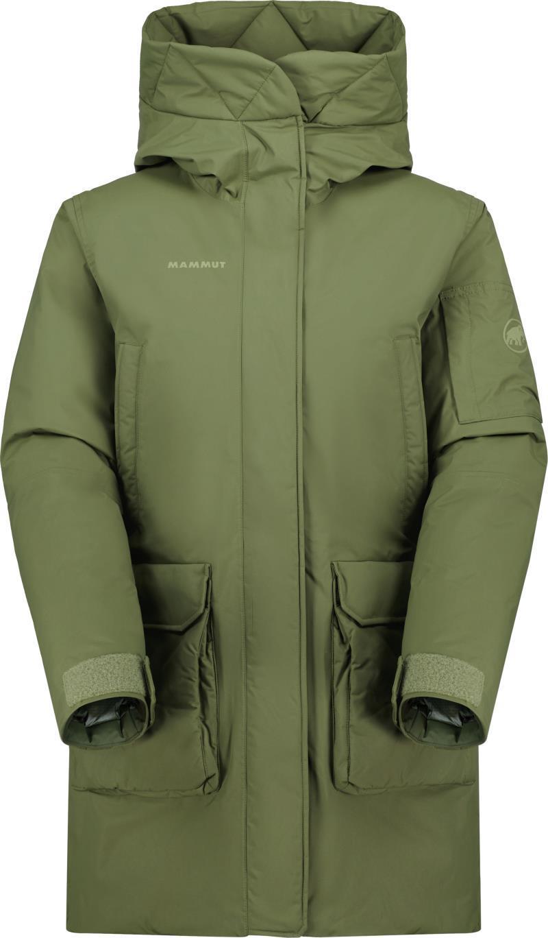 Floeberg HS Thermo Hooded Coat - Womens - dark marsh 1