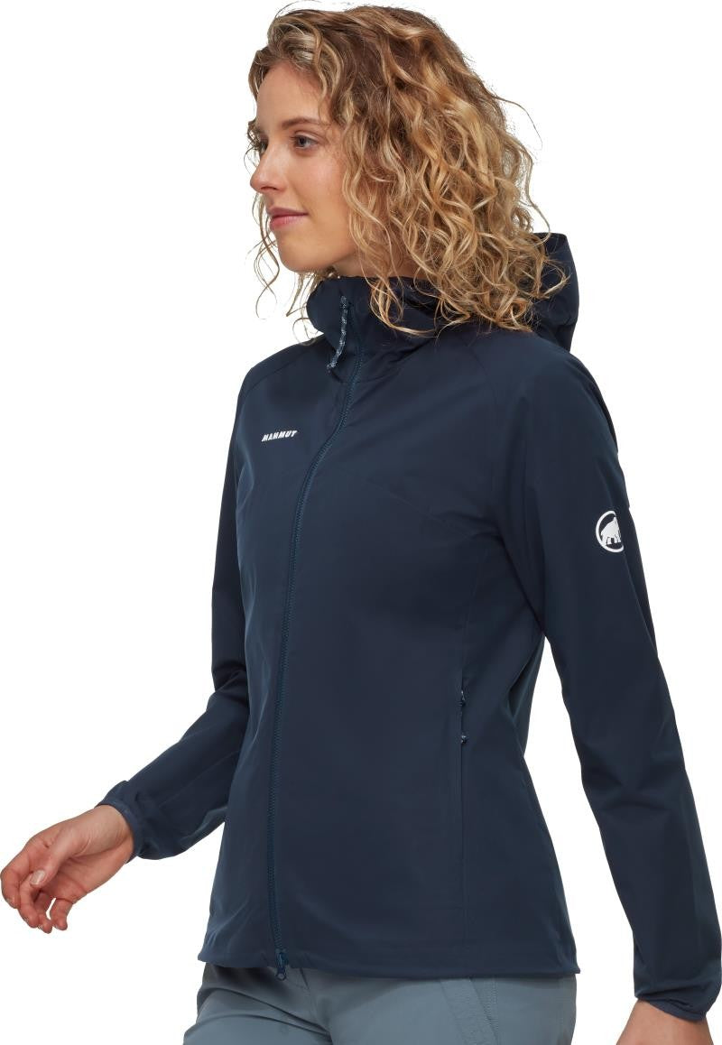 GRANITE SO Hooded Jacket - Womens - marine 1