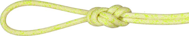 Glacier Cord Dry 6mm x 30m - yellow melange 1