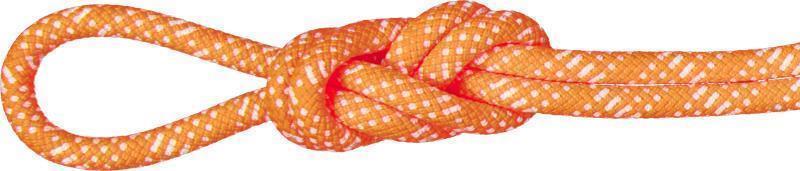 Gym Station 10.1mm x 200m - Classic Standard (Sold p/mtr) - Safety Orange / White 1
