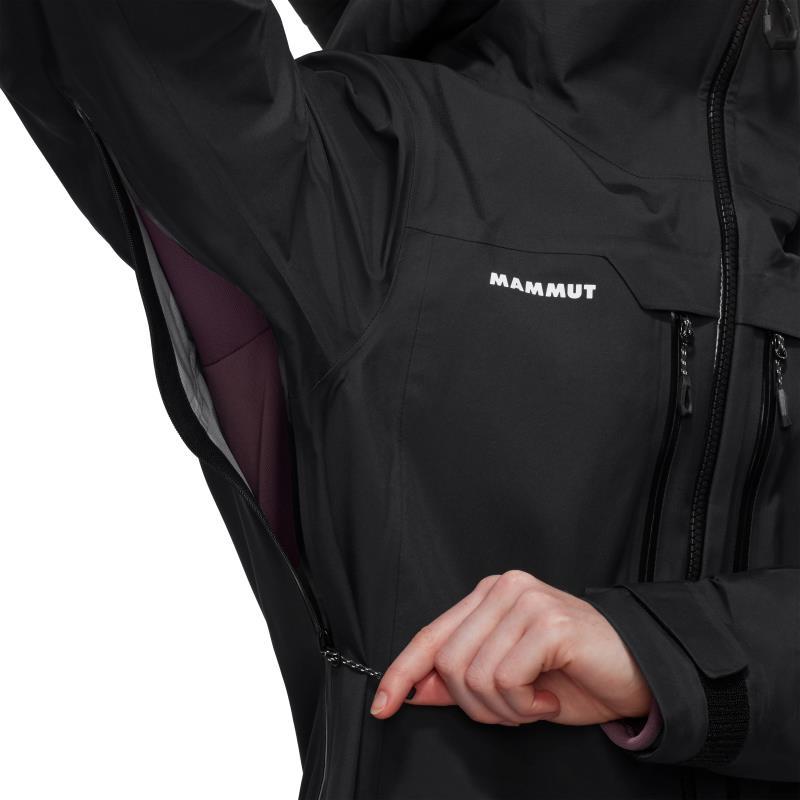 Haldigrat Air HS Hooded Jacket - Womens - Black 5