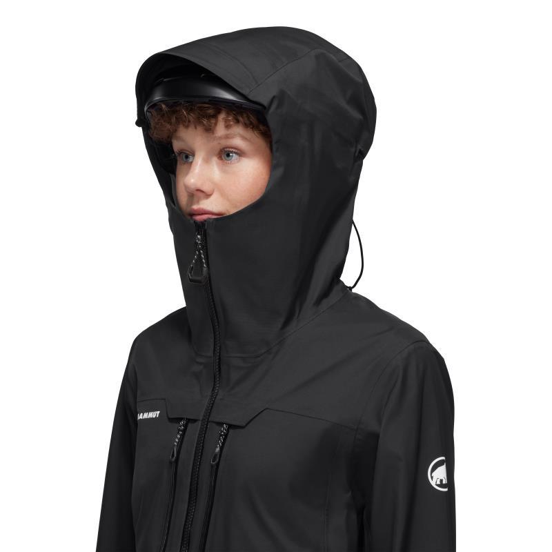 Haldigrat Air HS Hooded Jacket - Womens - Black 6