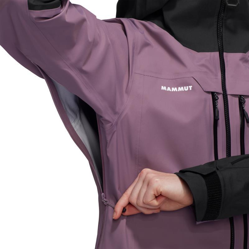 Haldigrat Air HS Hooded Jacket - Womens - Flux / Black 5