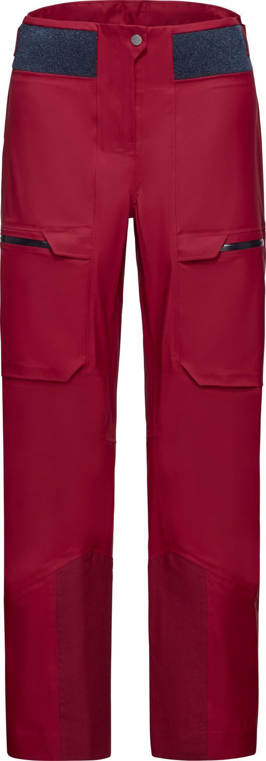 Haldigrat Air HS Pants, Reg - Womens - Blood Red / Marine 1