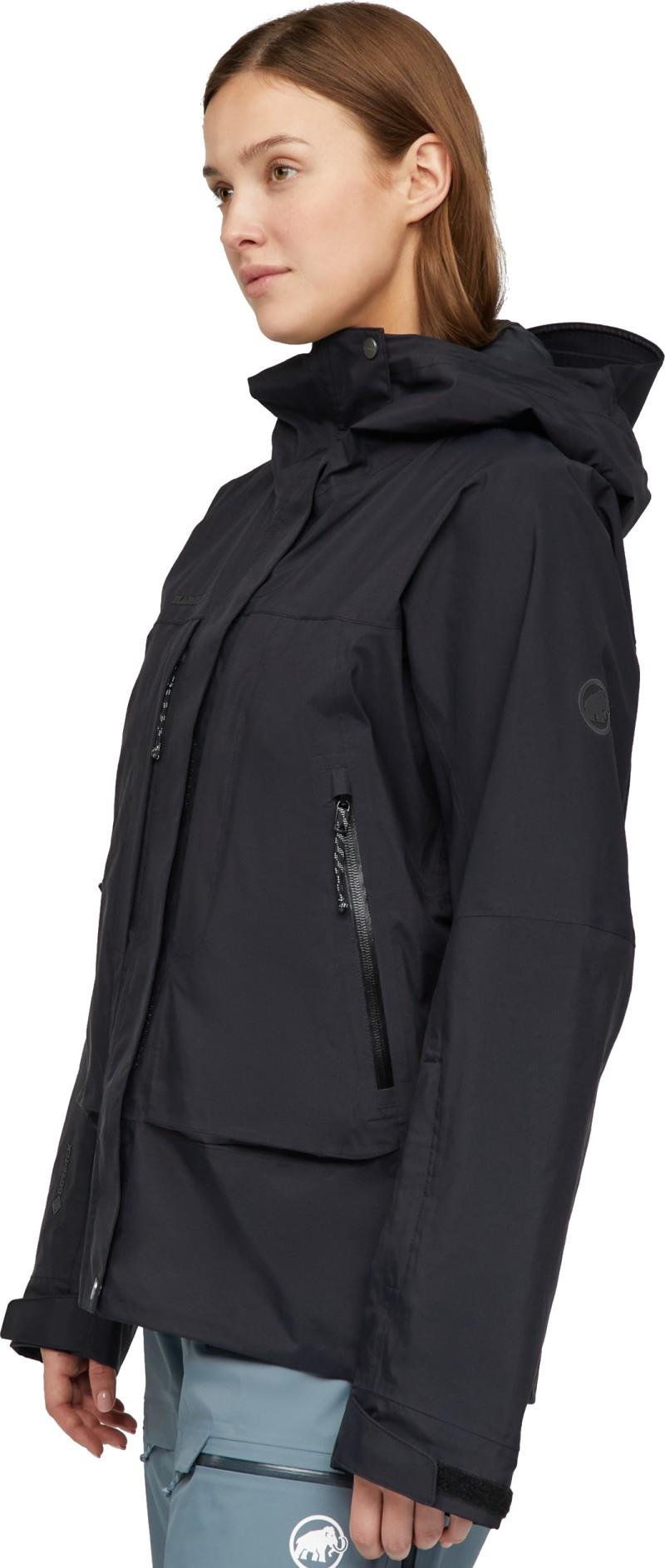 Haldigrat GTX HS Thermo Hooded Jacket - Womens - black 1