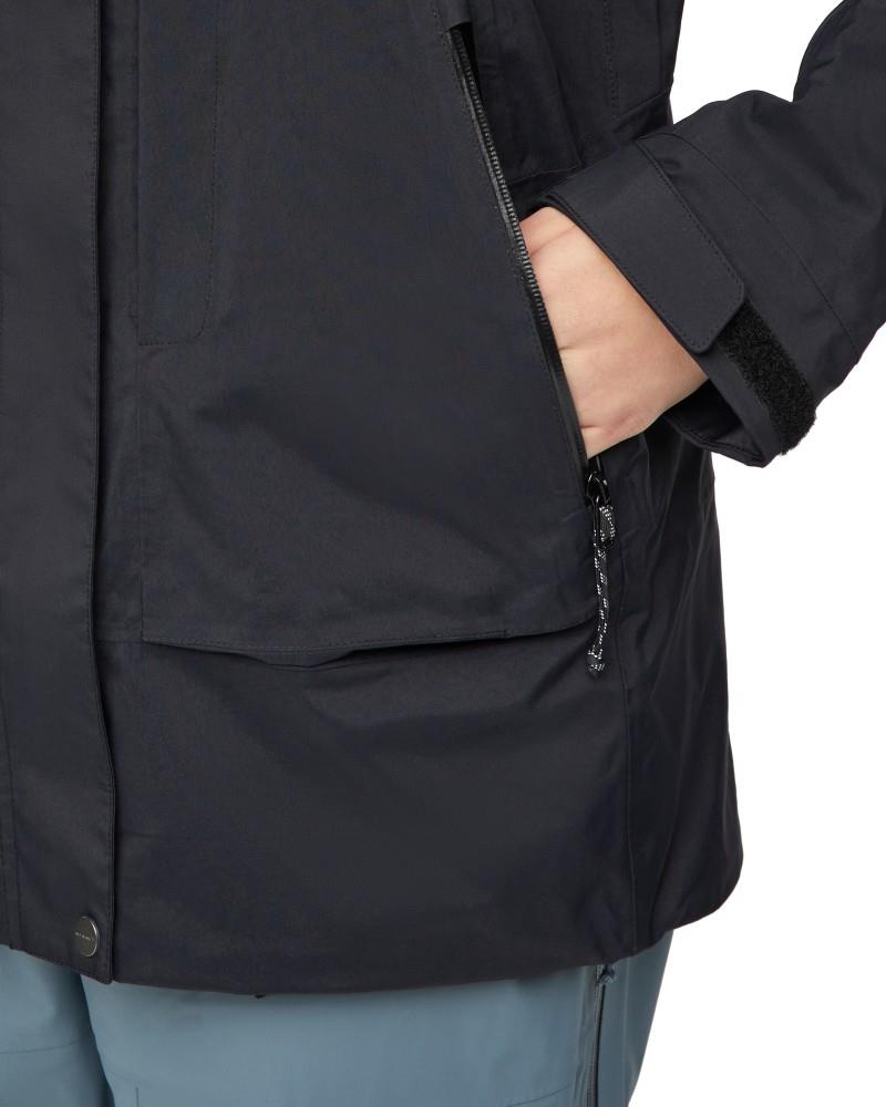 Haldigrat GTX HS Thermo Hooded Jacket - Womens - black 1