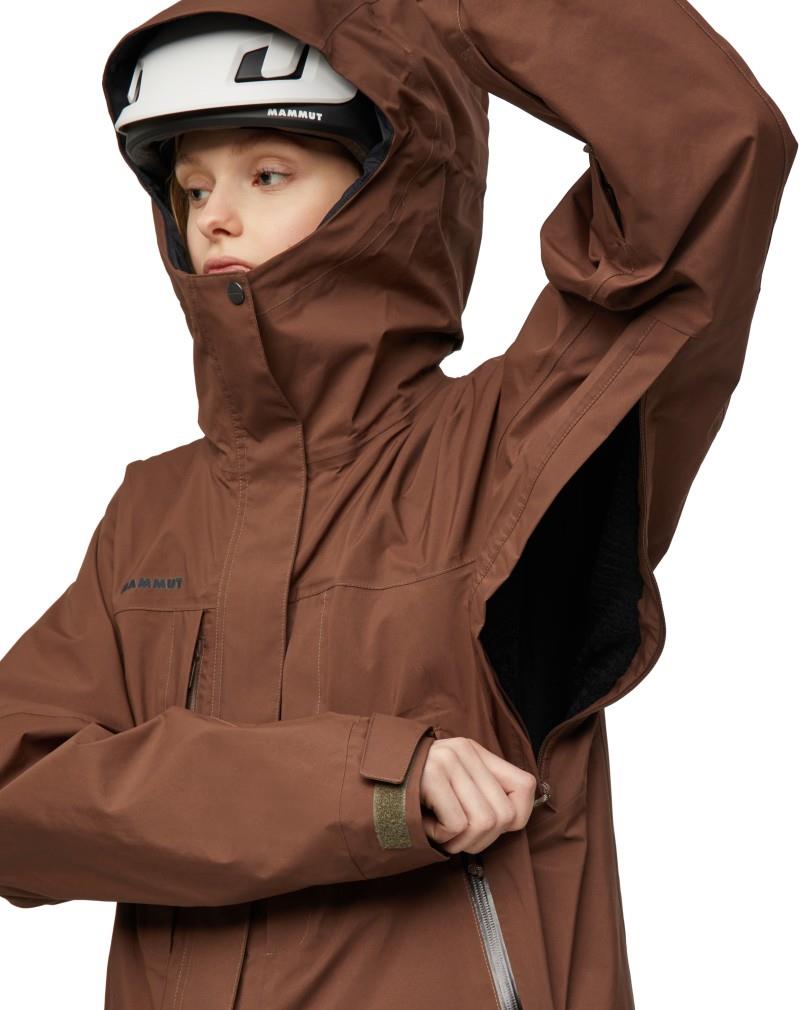 Haldigrat GTX HS Thermo Hooded Jacket - Womens - soil 1