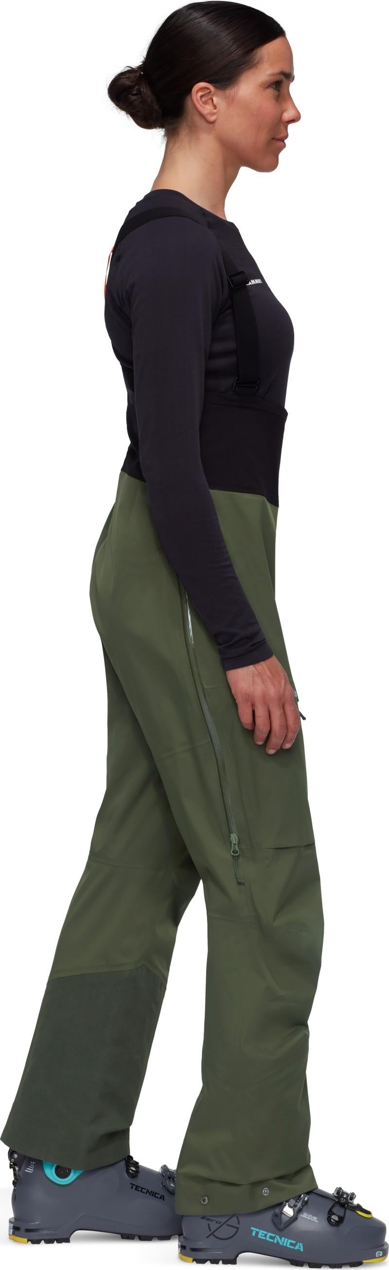 Haldigrat HS Bib Pants, Reg - Womens - dark marsh 1