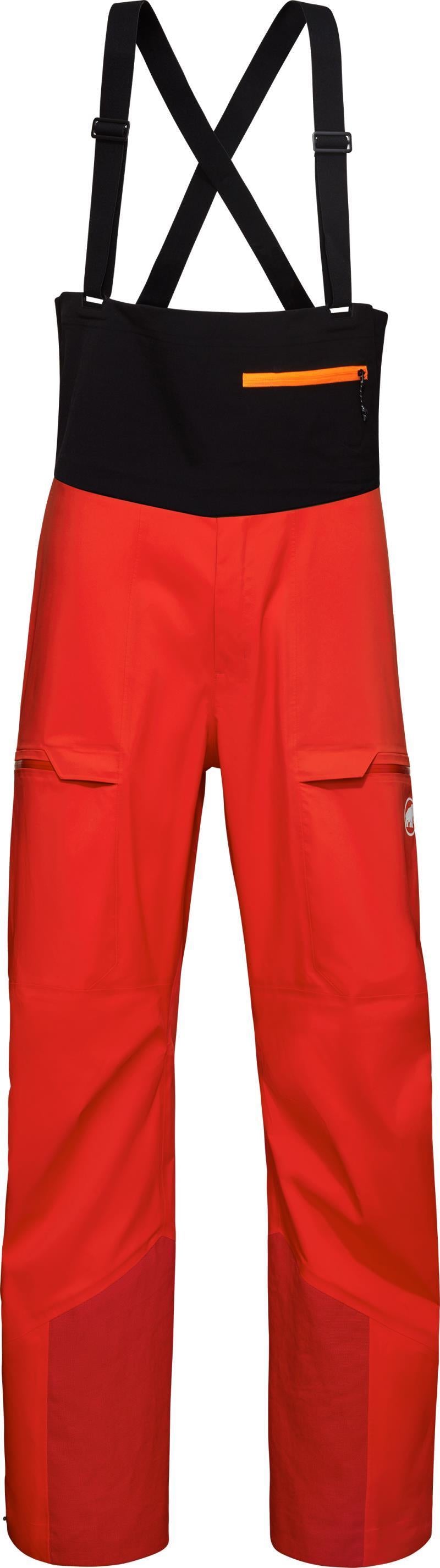 Haldigrat HS Bib Pants, Short - Mens - Mammut Red 1