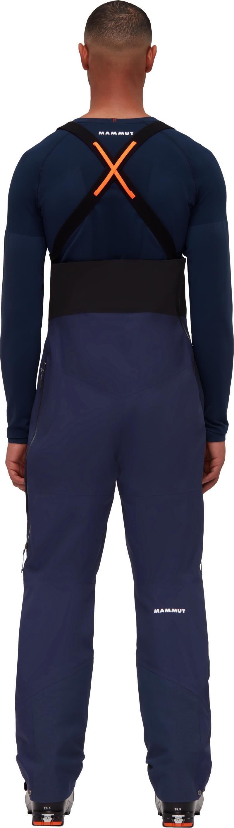 Haldigrat HS Bib Pants, Short - Mens - Marine / Black 3