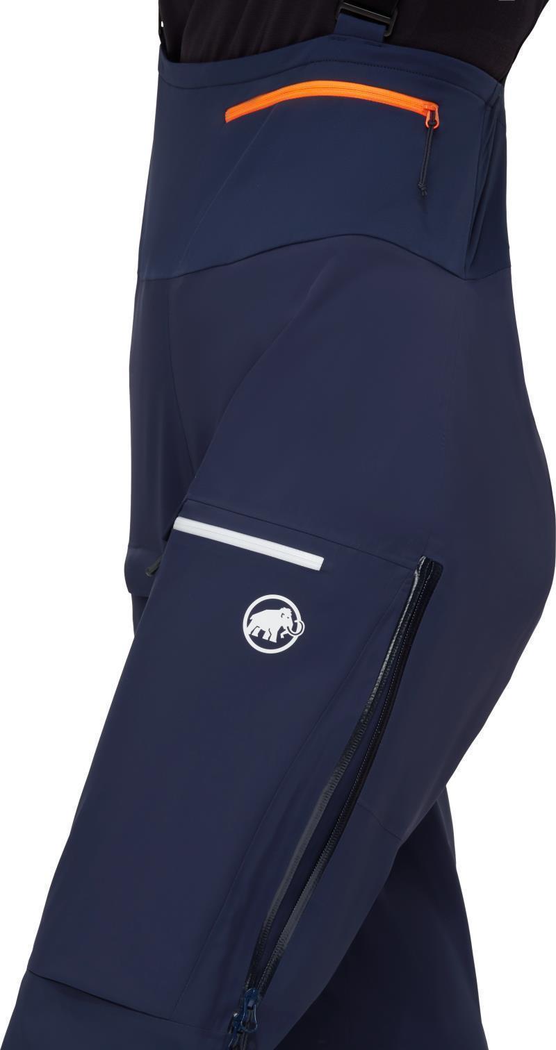 Haldigrat HS Bib Pants, Short - Womens - Marine / White 6