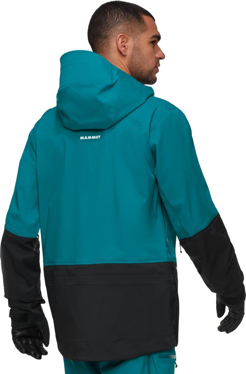 Haldigrat HS Hooded Jacket - Mens - deep teal / black 1
