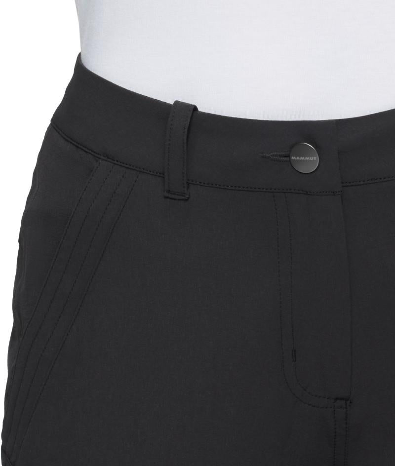 Hiking V Capri Pants - Womens - black 1