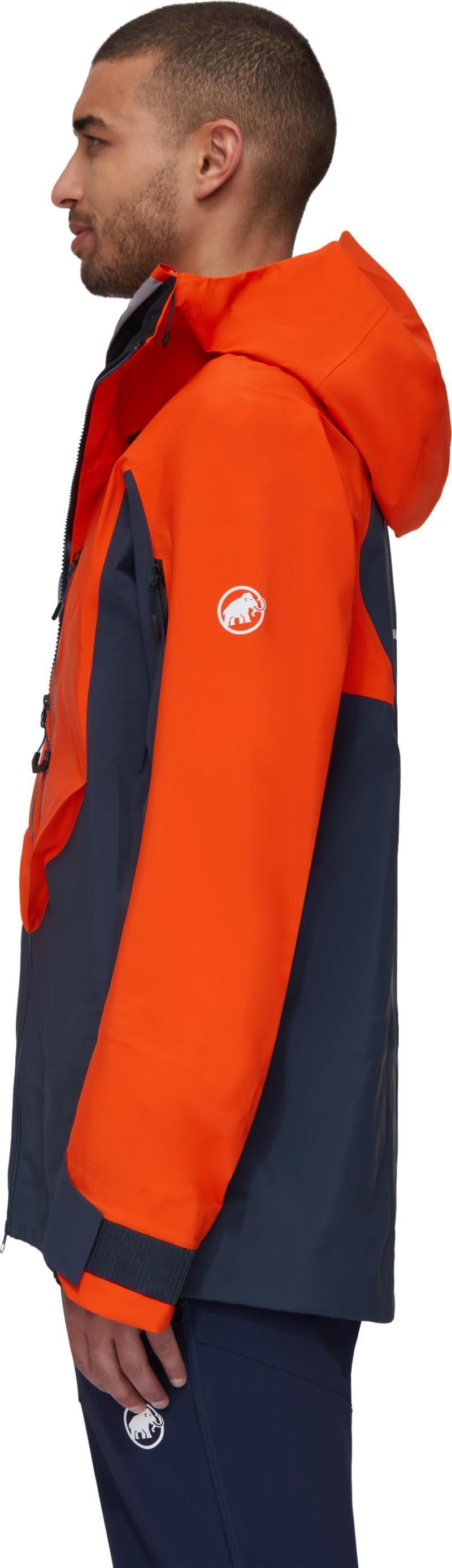 La Liste HS Hooded Jacket - Mens - marine / hot red 1