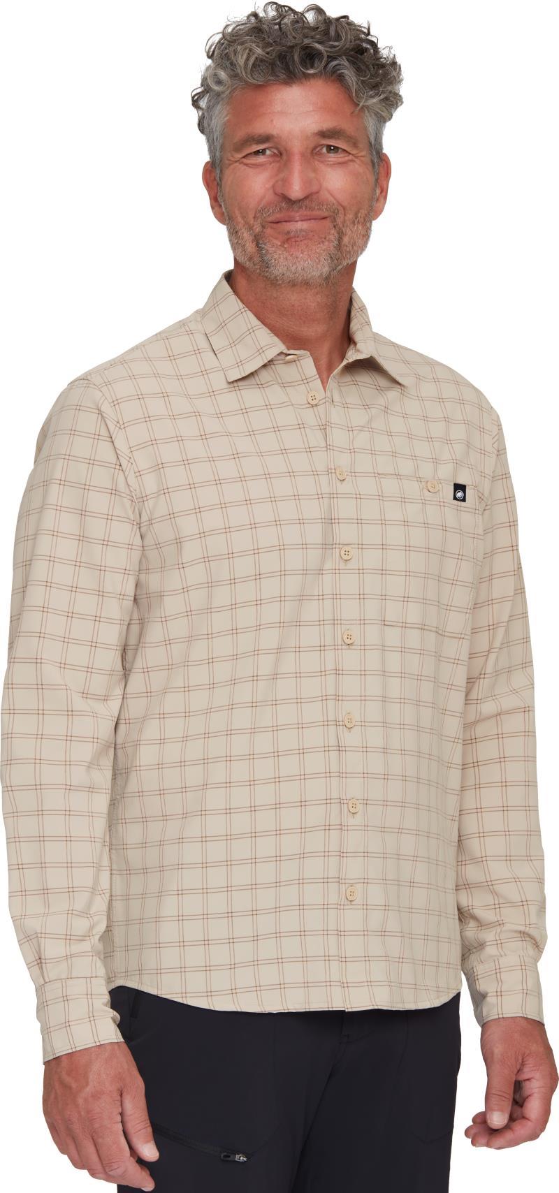 Lenni LS Shirt - Mens - Savannah / Dark Sand 2