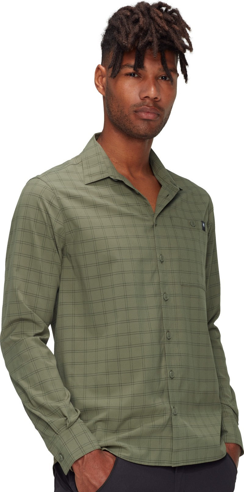 Lenni LS Shirt - Mens - marsh / dark marsh 1
