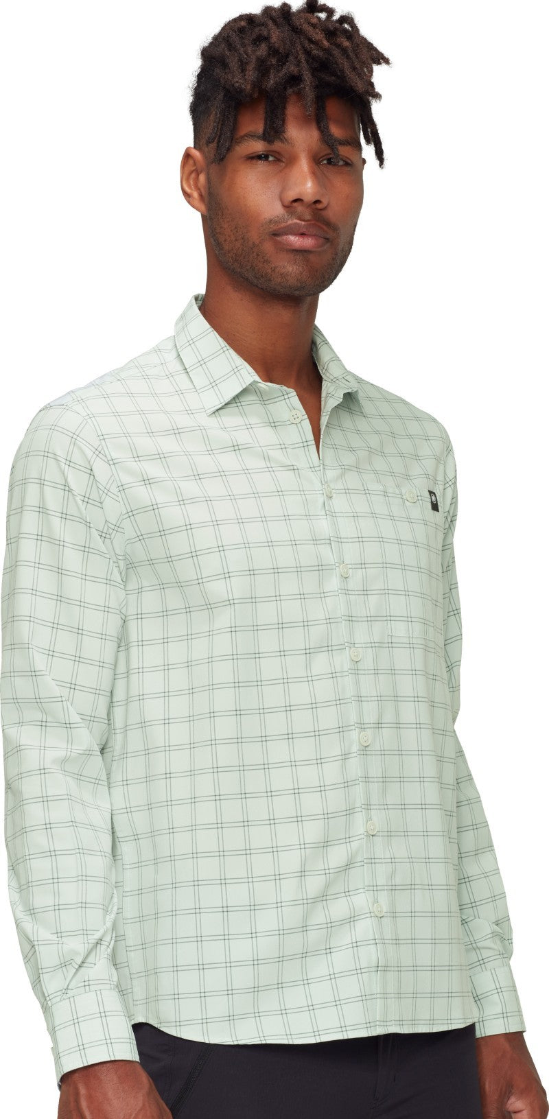 Lenni LS Shirt - Mens - silver sage / strata 1