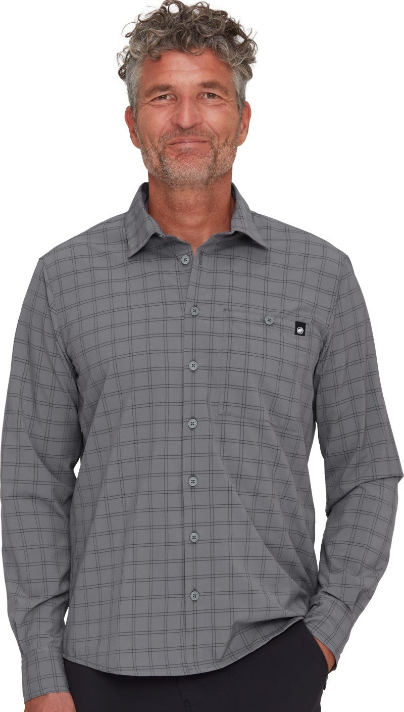 Lenni LS Shirt - Mens - steel / black 1