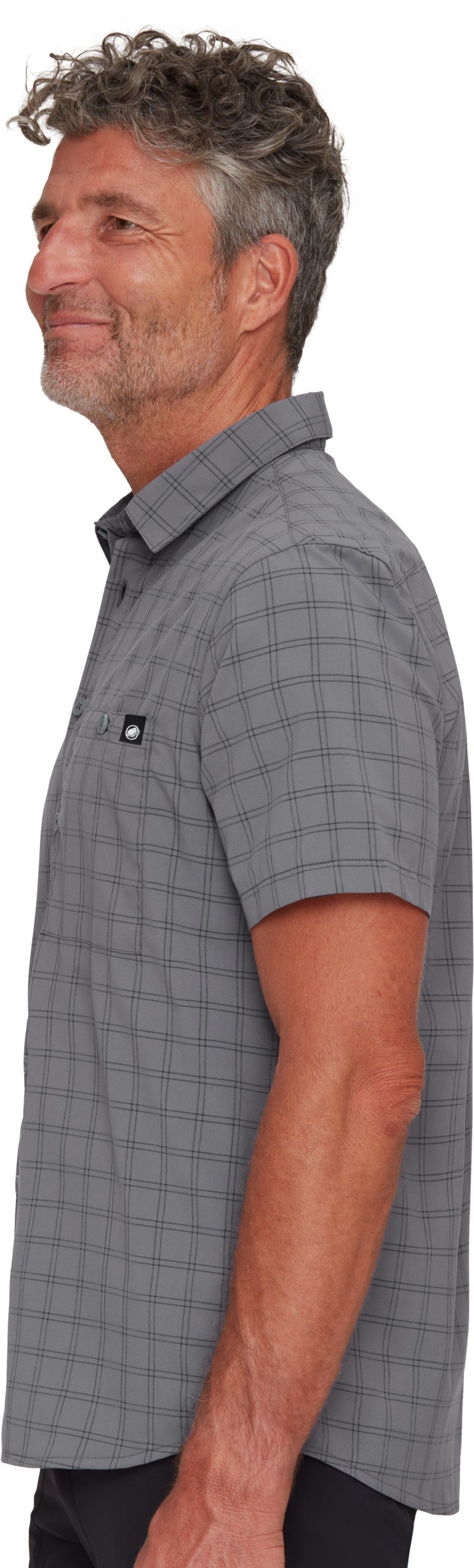 Lenni Shirt - Mens - steel / black 1