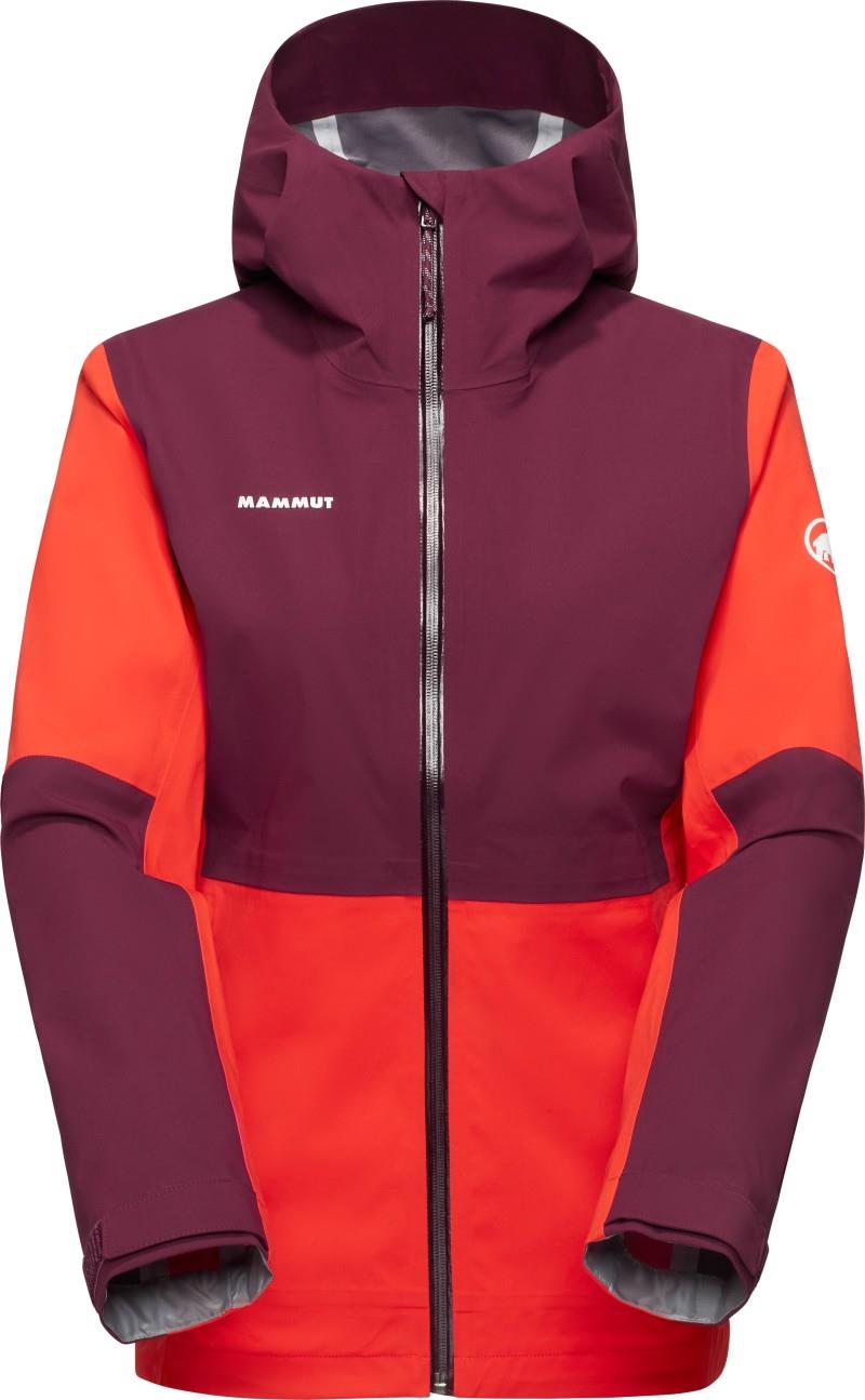 Linard Guide HS Hooded Jacket - Womens - mammut red / vin 1