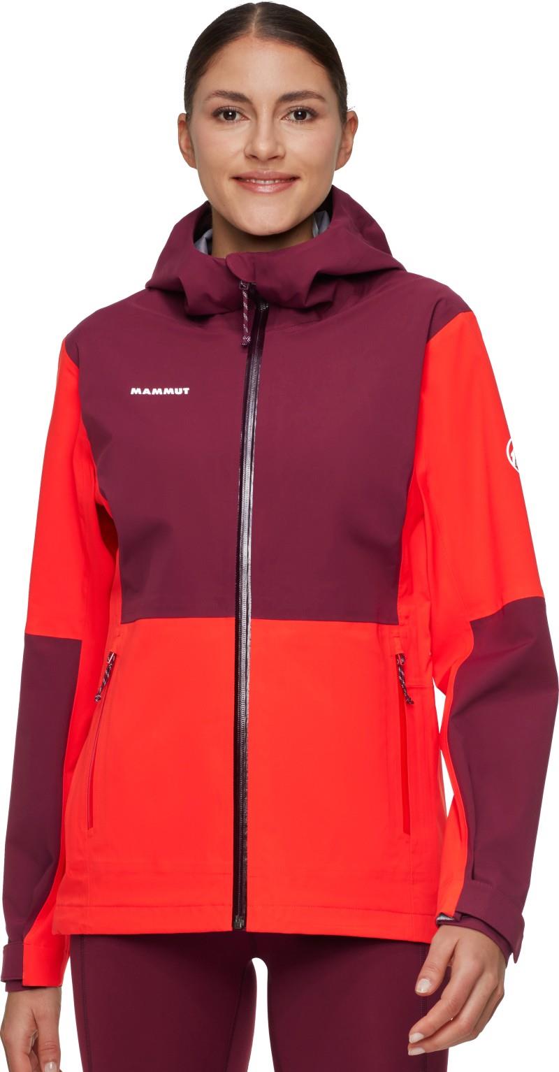 Linard Guide HS Hooded Jacket - Womens - mammut red / vin 1