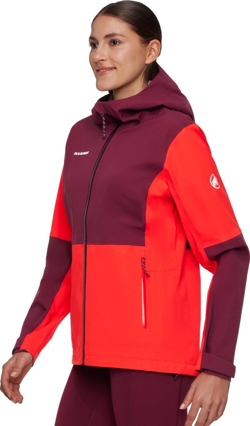 Linard Guide HS Hooded Jacket - Womens - mammut red / vin 1