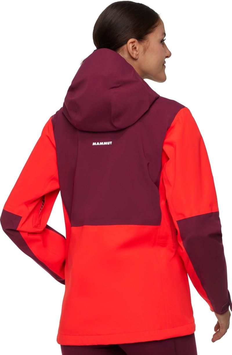 Linard Guide HS Hooded Jacket - Womens - mammut red / vin 1