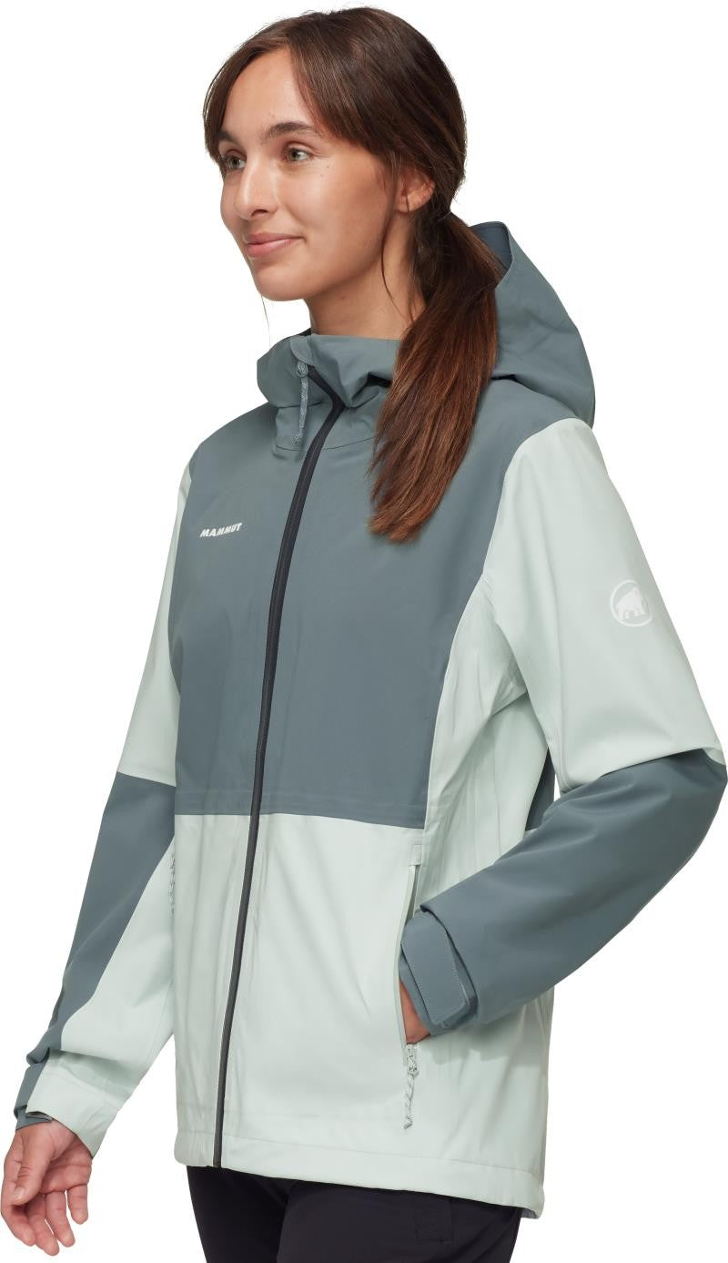 Linard Guide HS Hooded Jacket - Womens - silver sage / strata 1