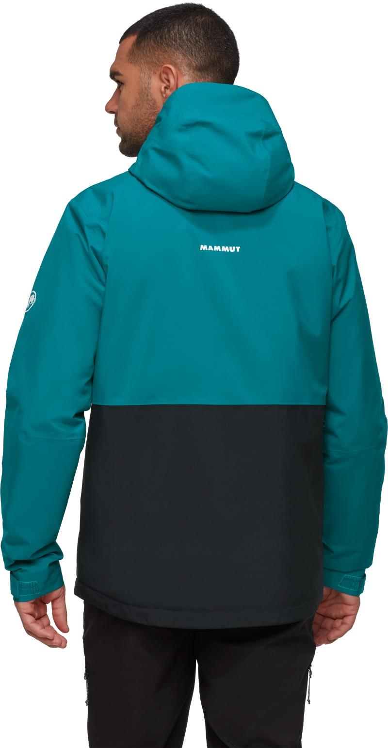 Linard HS Thermo Hooded Jacket - Mens - deep teal / black 1