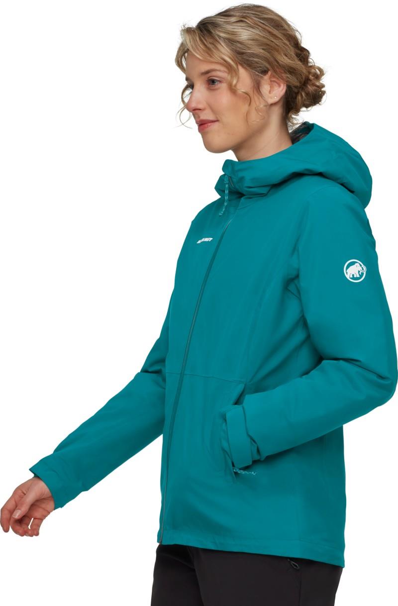 Linard HS Thermo Hooded Jacket - Womens - deep teal 1