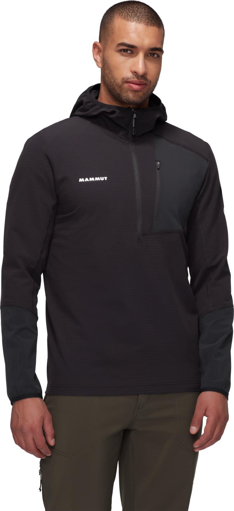 Madris Light ML Half Zip Hoody - Mens - Black 2