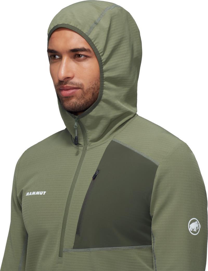 Madris Light ML Half Zip Hoody - Mens - Marsh / Dark Marsh 4