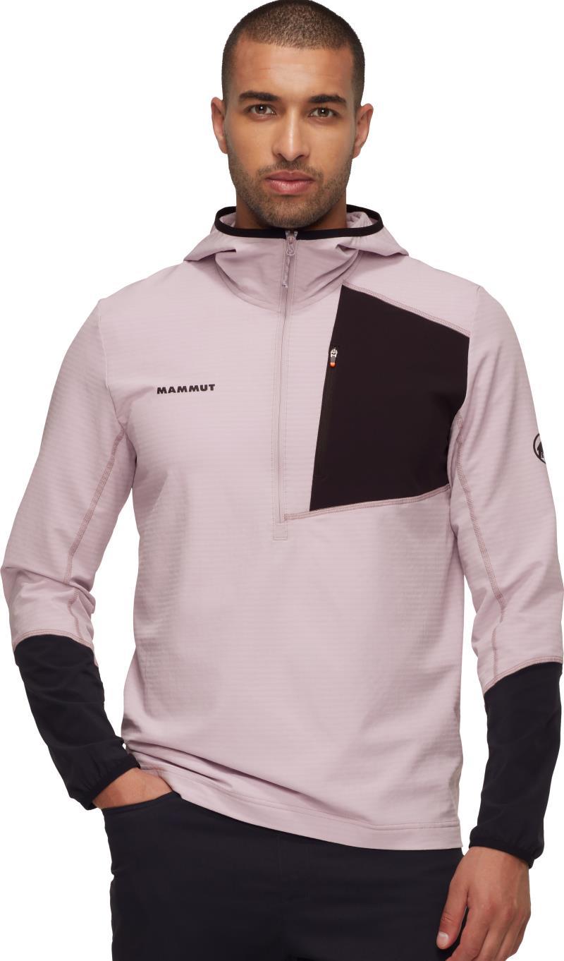 Madris Light ML Half Zip Hoody - Mens - alpine calamint / black 1
