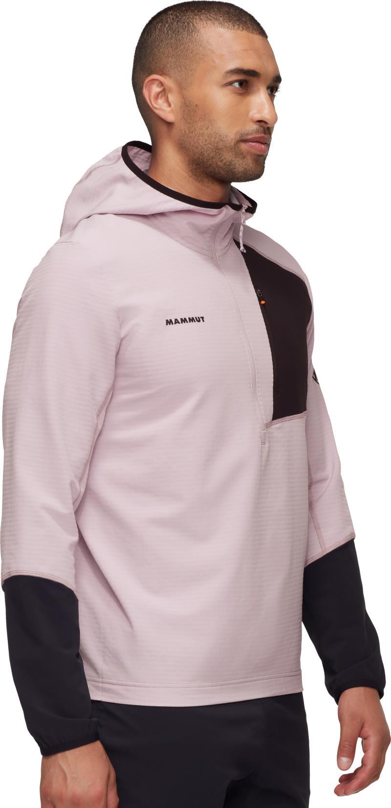 Madris Light ML Half Zip Hoody - Mens - alpine calamint / black 1