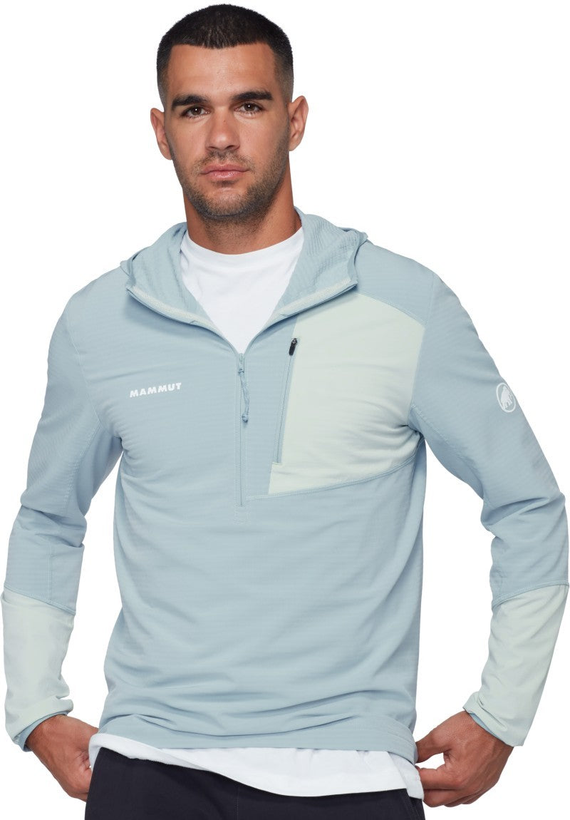 Madris Light ML Half Zip Hoody - Mens - nebla / silver sage 1