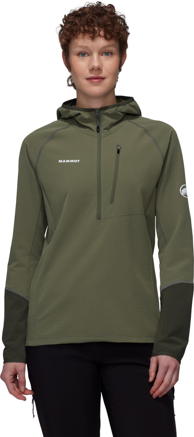 Madris Light ML Half Zip Hoody - Womens - Marsh / Dark Marsh 2