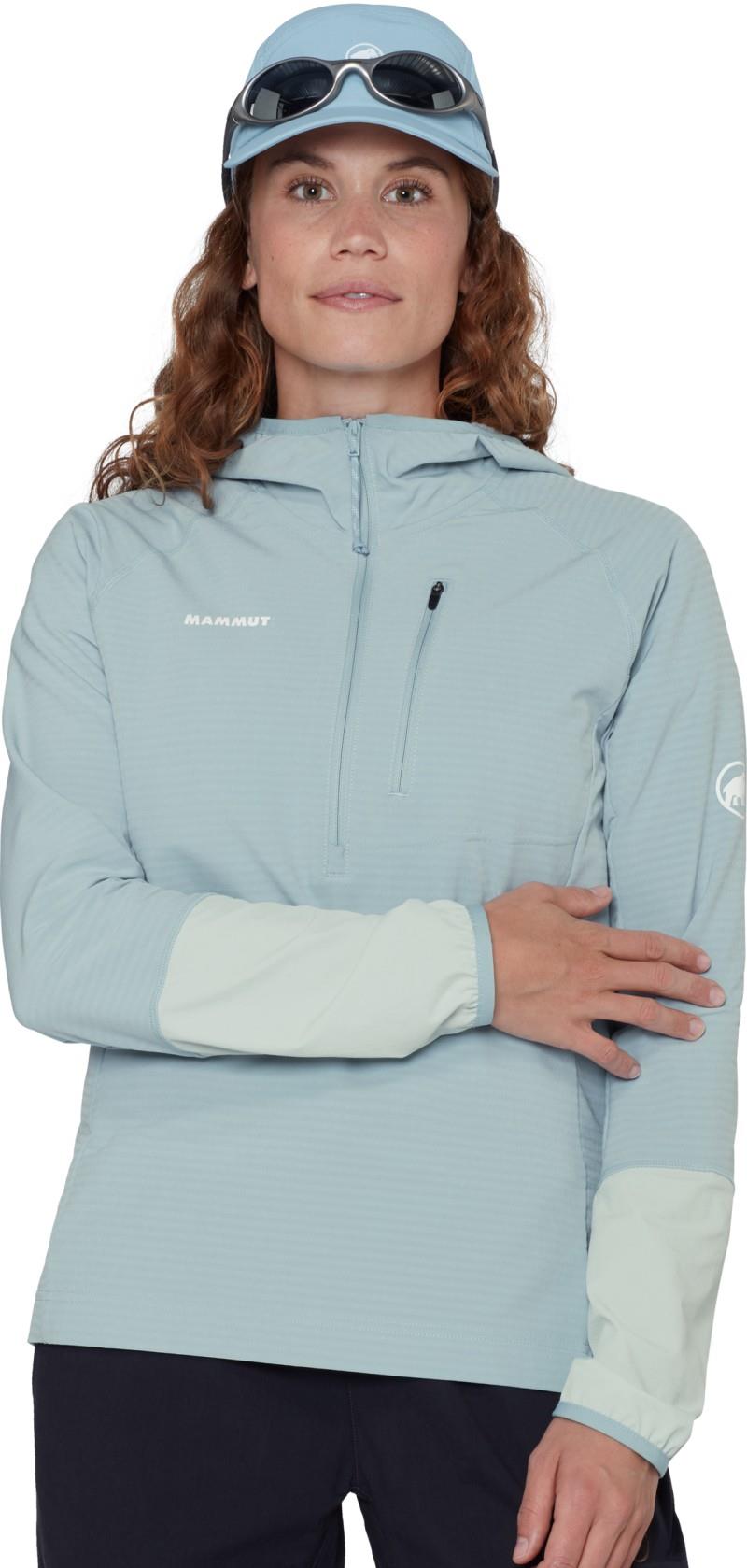 Madris Light ML Half Zip Hoody - Womens - nebla / silver sage 1