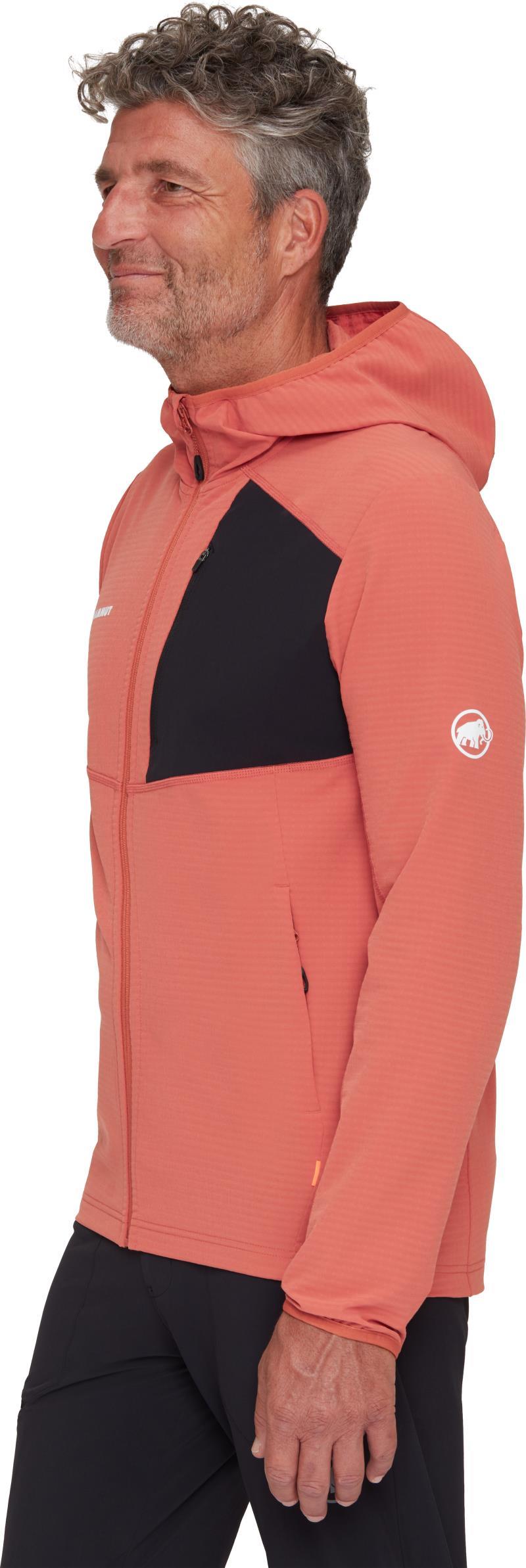 Madris Light ML Hooded Jacket - Mens - Brick 5