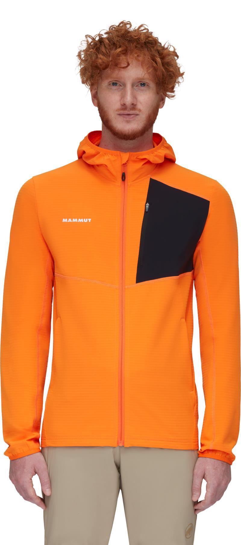 Madris Light ML Hooded Jacket - Mens - Dark Tangerine 2