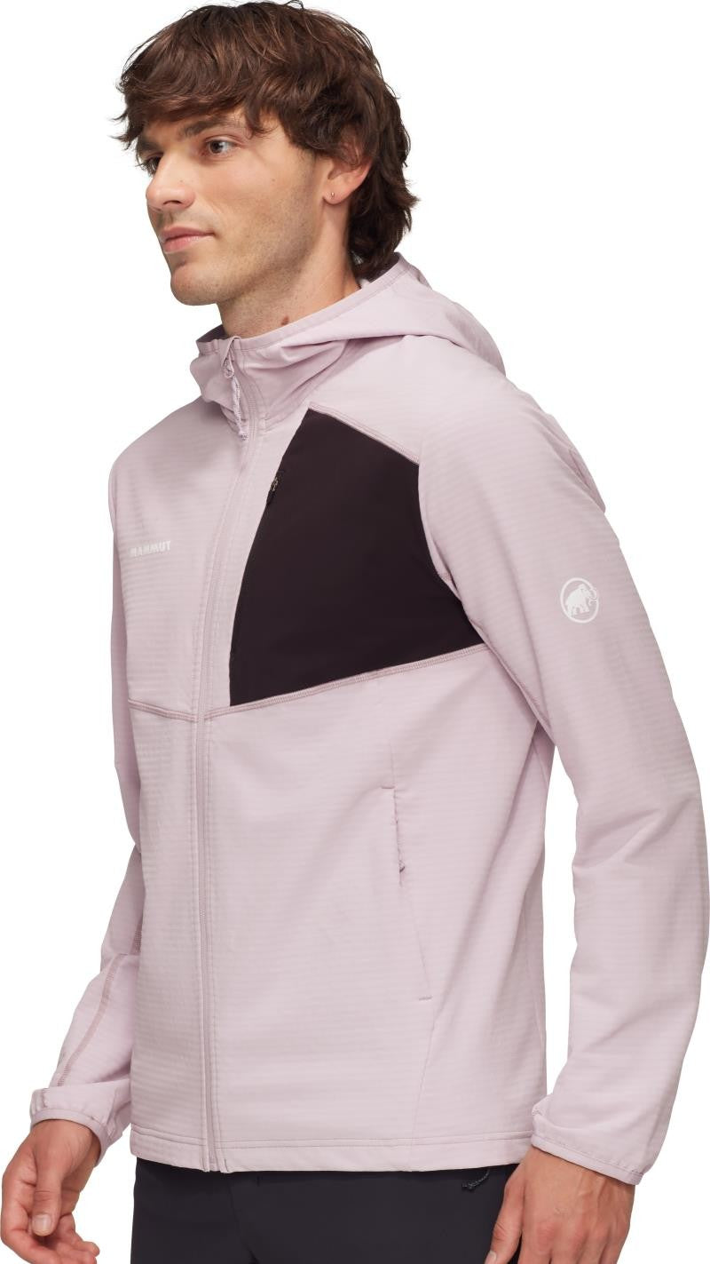Madris Light ML Hooded Jacket - Mens - alpine calamint / black 1