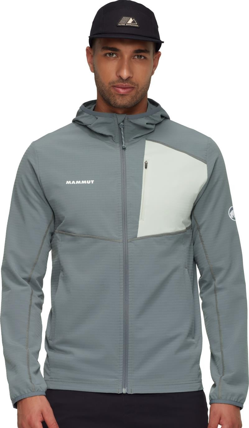 Madris Light ML Hooded Jacket - Mens - strata / silver sage 1