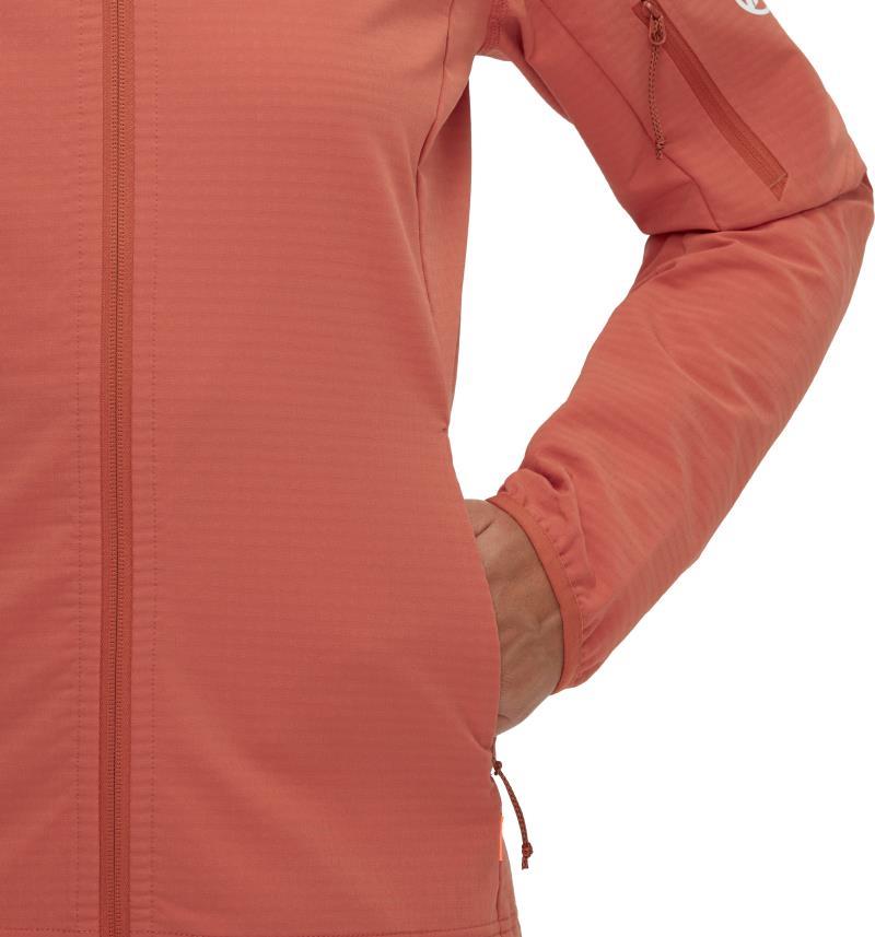 Madris Light ML Hooded Jacket - Womens - Brick 6