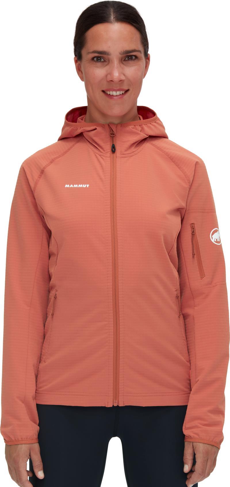 Madris Light ML Hooded Jacket - Womens - Brick 2