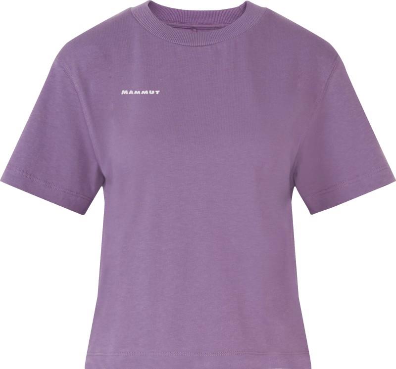 Mammut Base Cropped T-Shirt Mini Logo - Womens - paloja 1