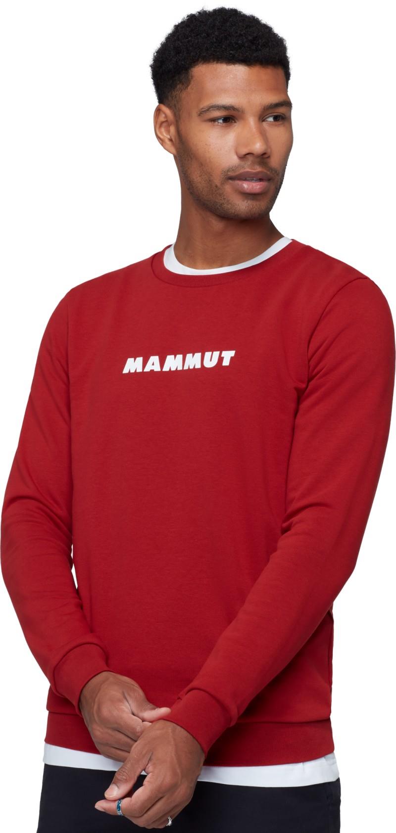 Mammut Core ML Crew Neck Logo - Mens - dark mammut red 1