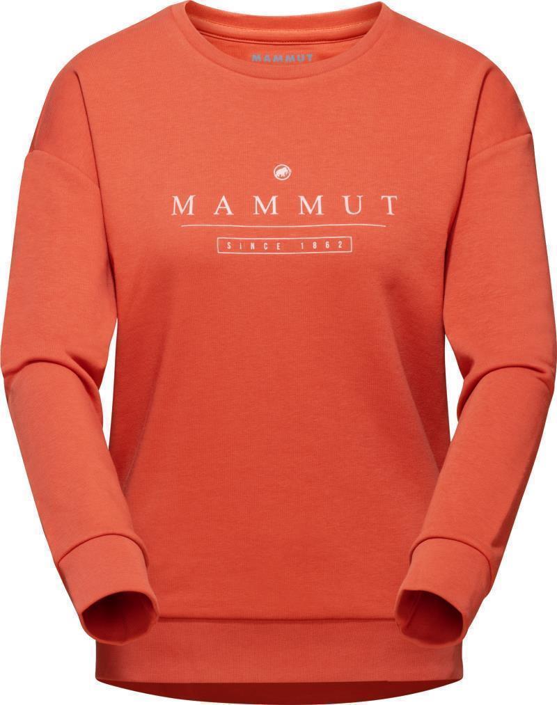 Mammut Core ML Crew Neck Logo - Womens - terracotta 1