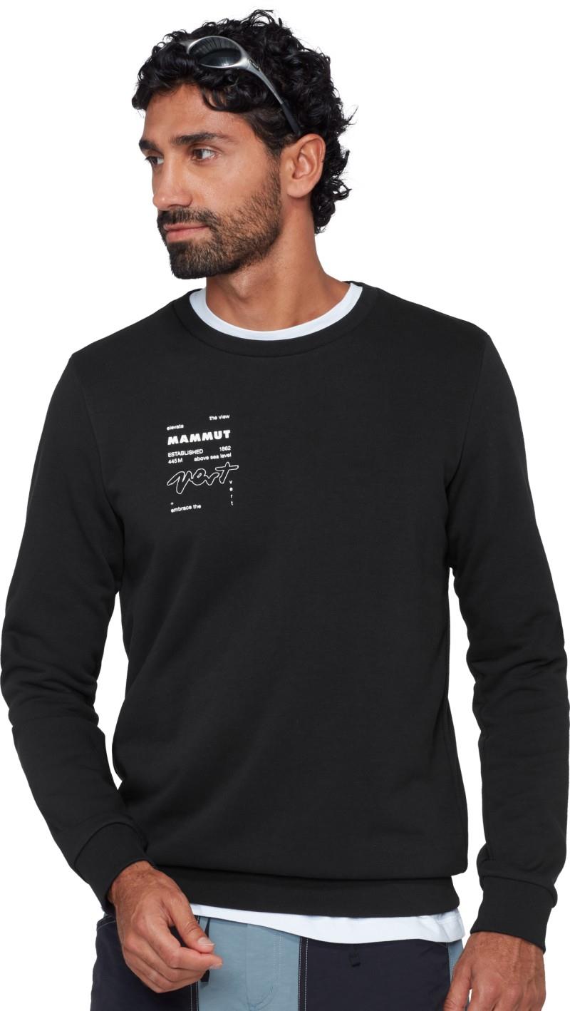 Mammut Core ML Crew Neck Vert - Mens - black 1