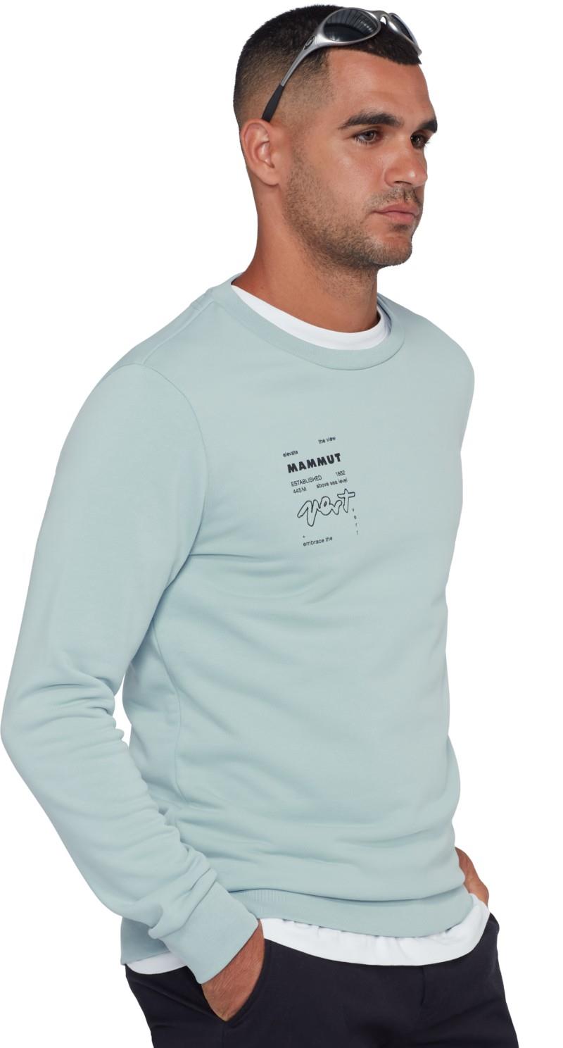 Mammut Core ML Crew Neck Vert - Mens - nebla 1